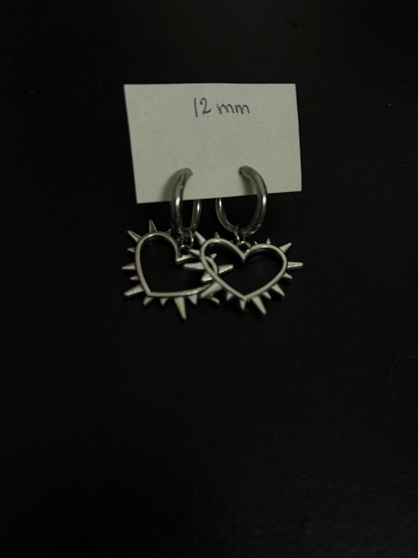CRÉOLE 12MM HEARTS