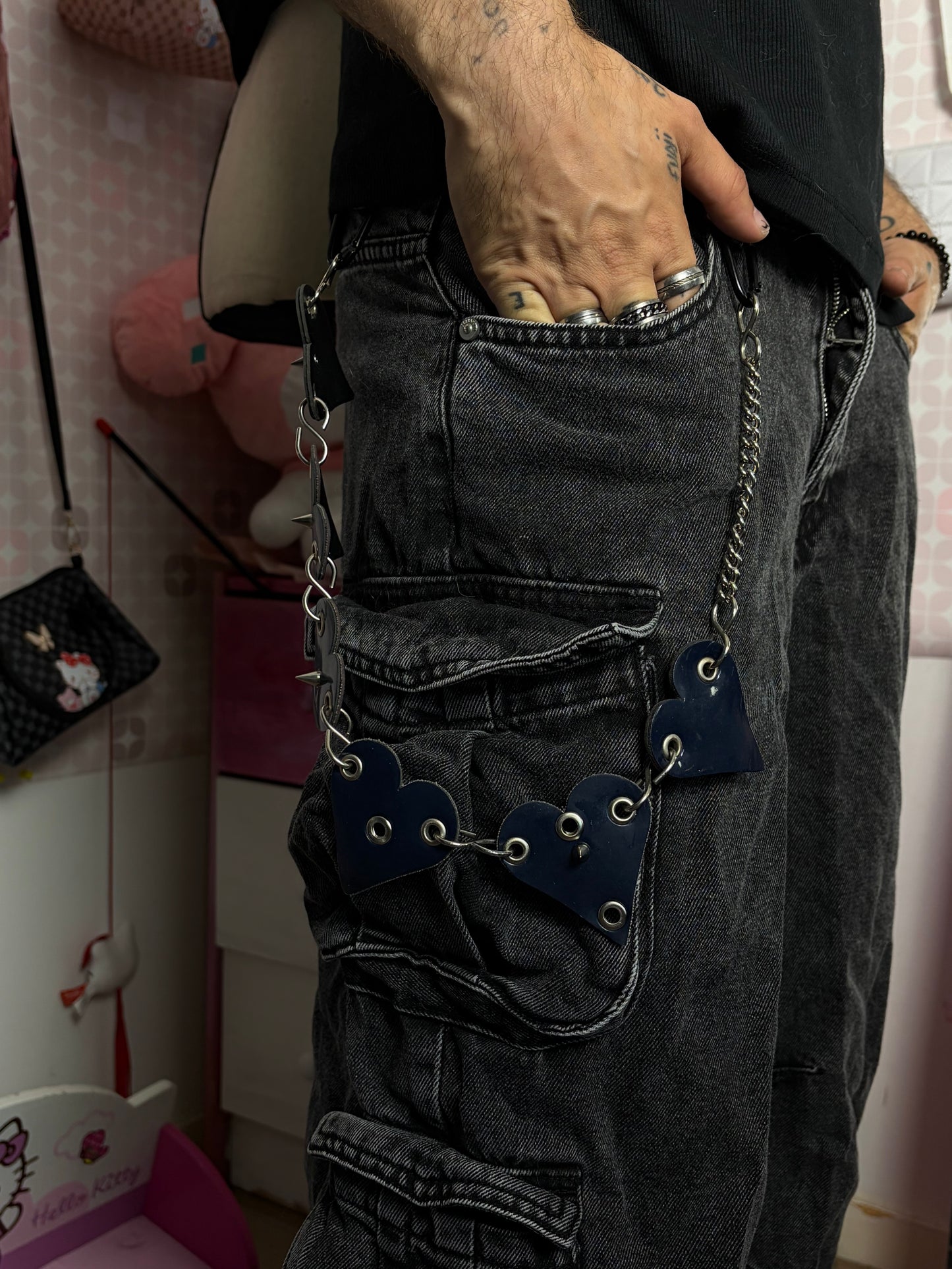 CHAÎNE PANTALON CŒUR