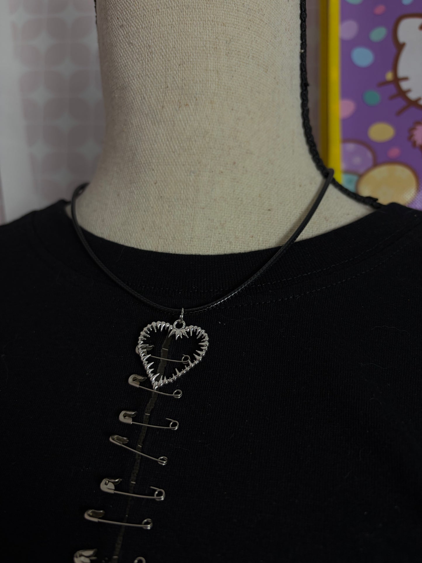 COLLIER CORDE AMOUR